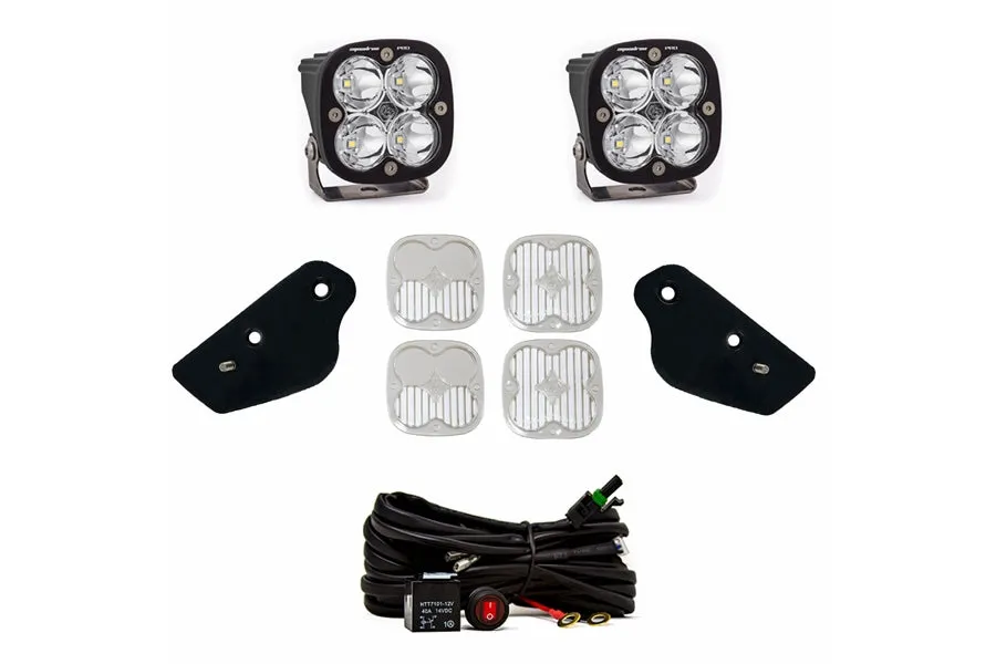 2021  Ford Bronco Baja Designs Squadron Sport Series A-Pillar Light Kit w/ Upfitter