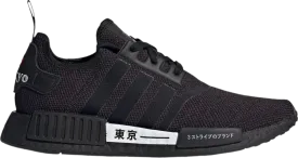 Adidas NMD_R1 'Tokyo Pack - Core Black' sneakers, black