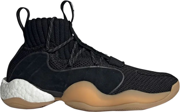 Adidas Pharrell x Crazy BYW X 'Black Gum' sneakers, black