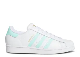Adidas SUPERSTAR 'WHITE CLEAR MINT' sneakers, white