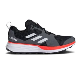 Adidas TERREX TWO 'BLACK SOLAR RED' sneakers, black