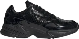 Adidas Wmns Falcon 'Glossy Black' sneakers, black