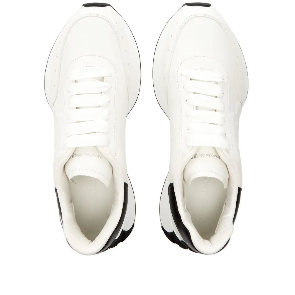 Alexander McQueen Seal Logo Vintage Runner Sneakers