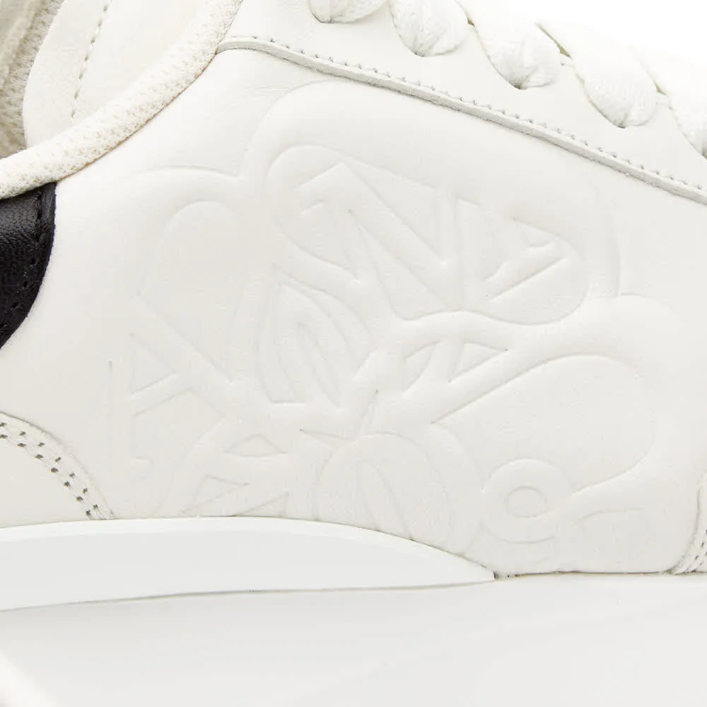 Alexander McQueen Seal Logo Vintage Runner Sneakers