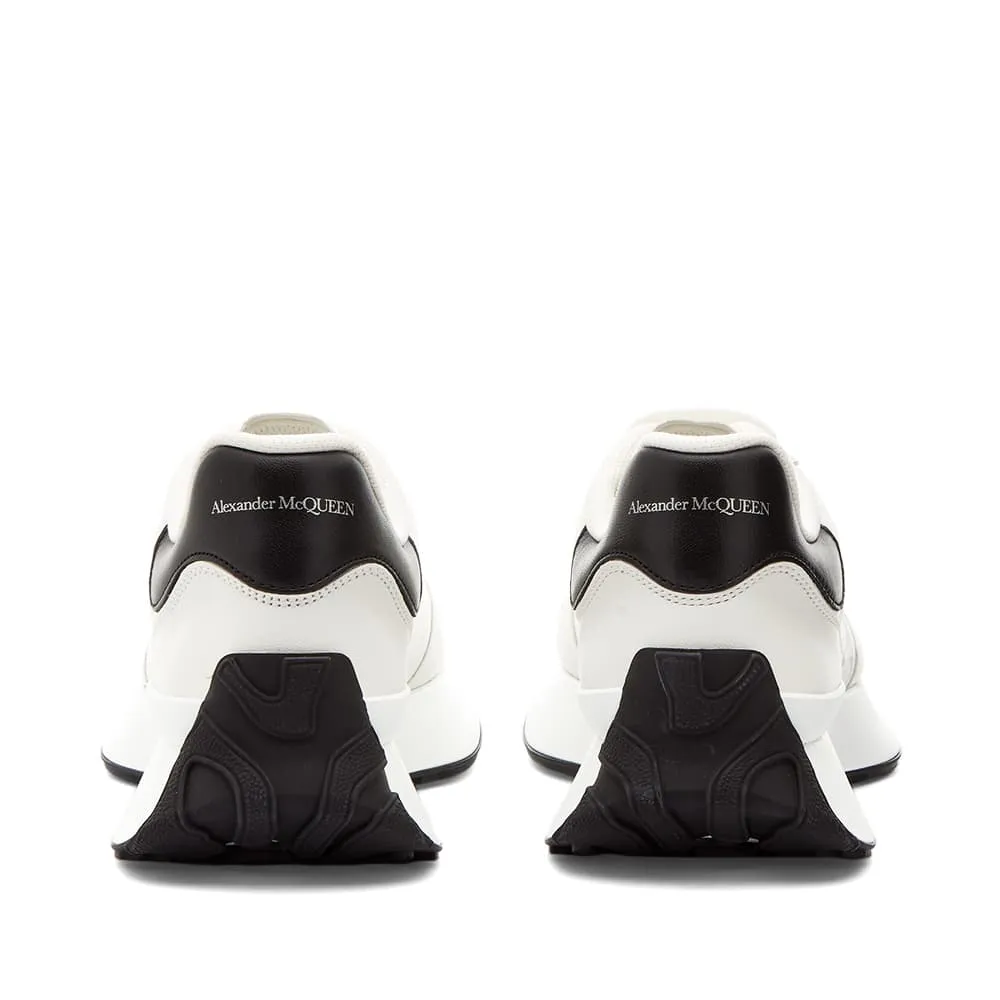 Alexander McQueen Seal Logo Vintage Runner Sneakers