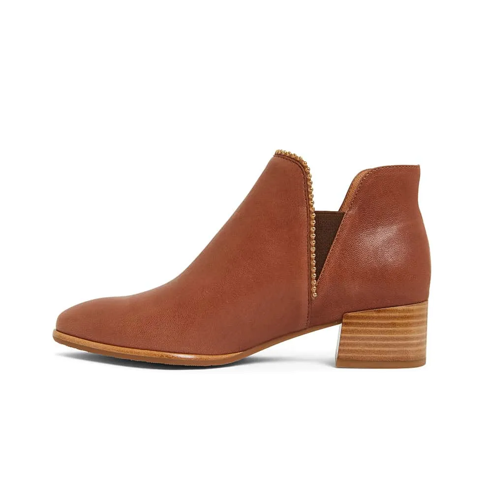 Astor Boot in Tan Leather