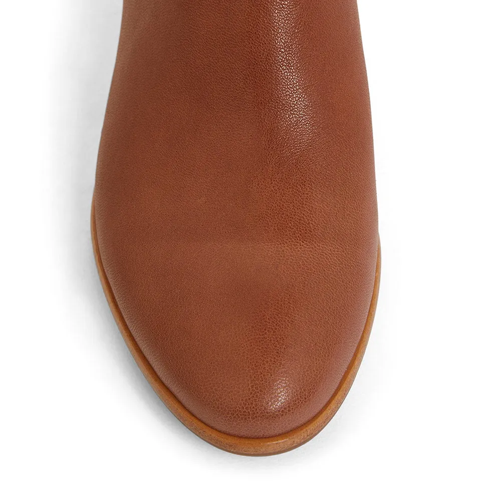 Astor Boot in Tan Leather