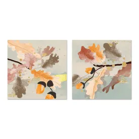 Autumn Tree, Style A & B, Set Of 2
