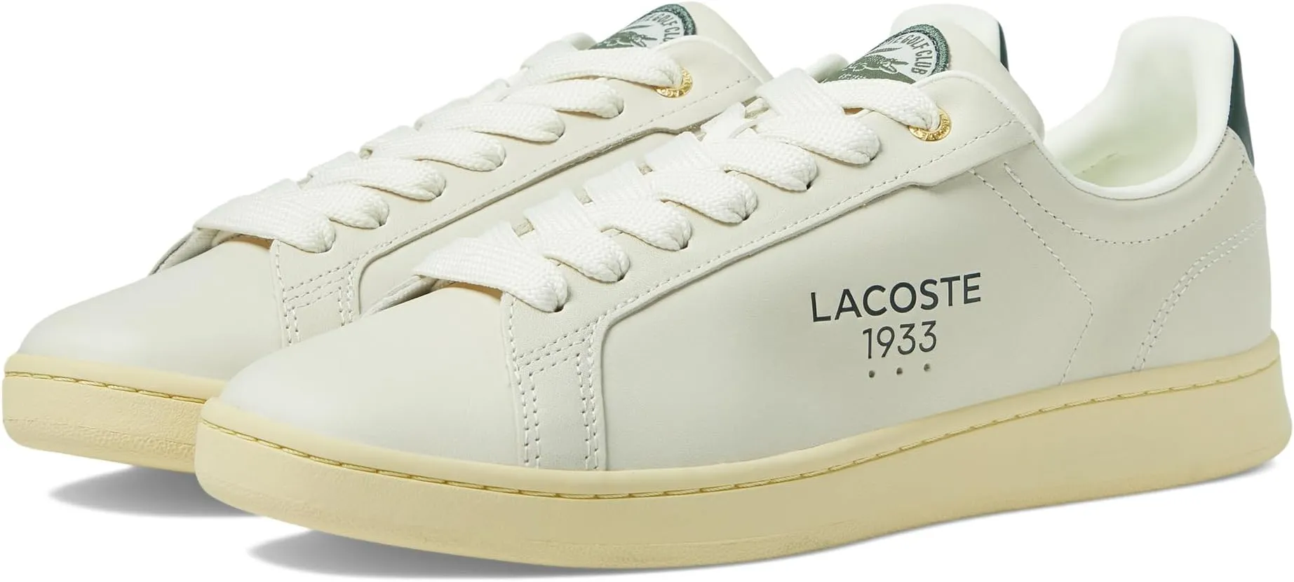Carnaby Pro 223 5 SMA Lacoste sneakers, Off-White/Green