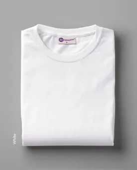 Full Sleeves Crew Neck: White