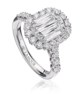Halo Engagement Ring