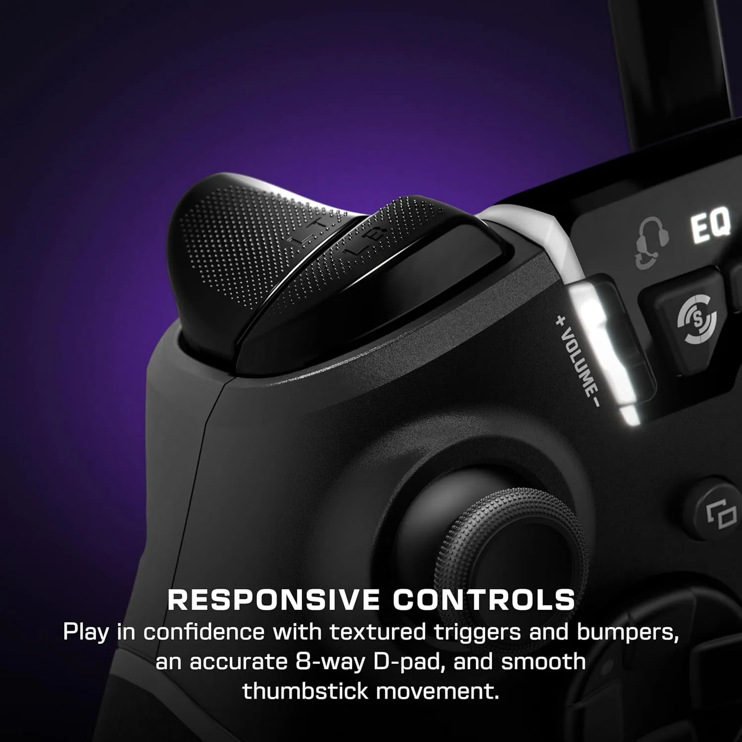 Turtle Beach Recon Controller Wired Game Controller Officially Licensed for Xbox Series X, Xbox Series S, Xbox One & Windows - Audio Enhancements, Remappable Buttons, Superhuman Hearing  Black