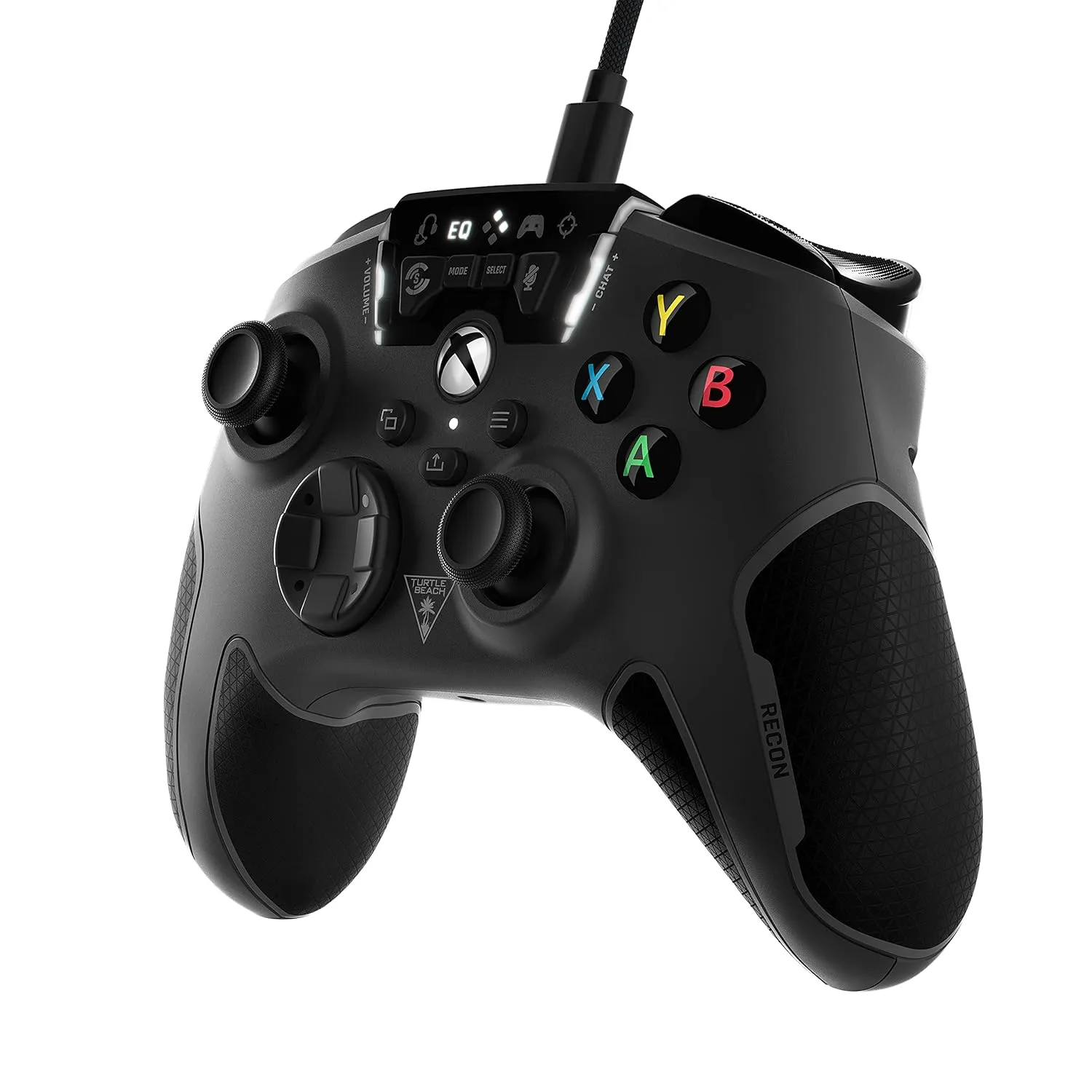 Turtle Beach Recon Controller Wired Game Controller Officially Licensed for Xbox Series X, Xbox Series S, Xbox One & Windows - Audio Enhancements, Remappable Buttons, Superhuman Hearing  Black