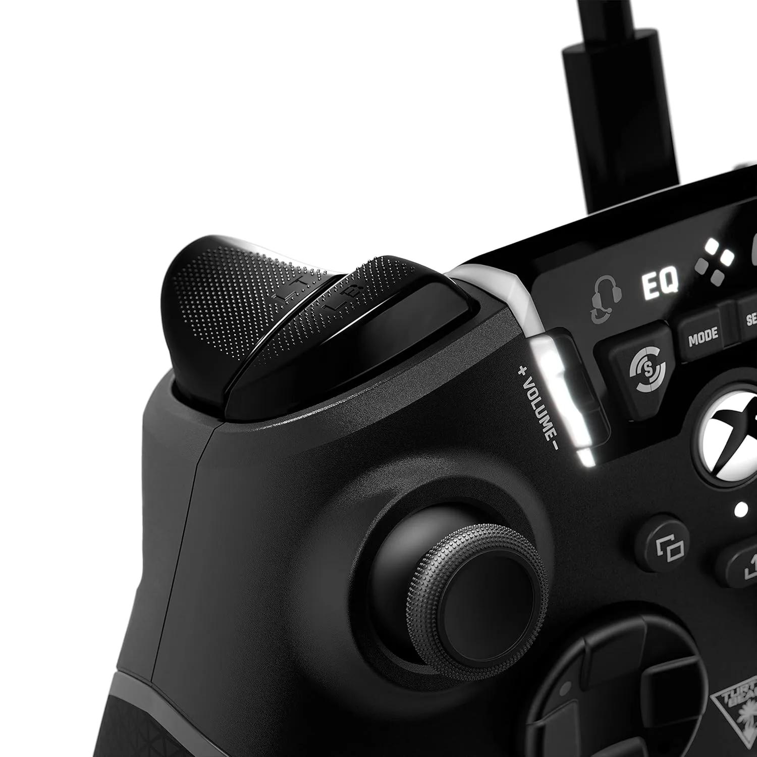 Turtle Beach Recon Controller Wired Game Controller Officially Licensed for Xbox Series X, Xbox Series S, Xbox One & Windows - Audio Enhancements, Remappable Buttons, Superhuman Hearing  Black