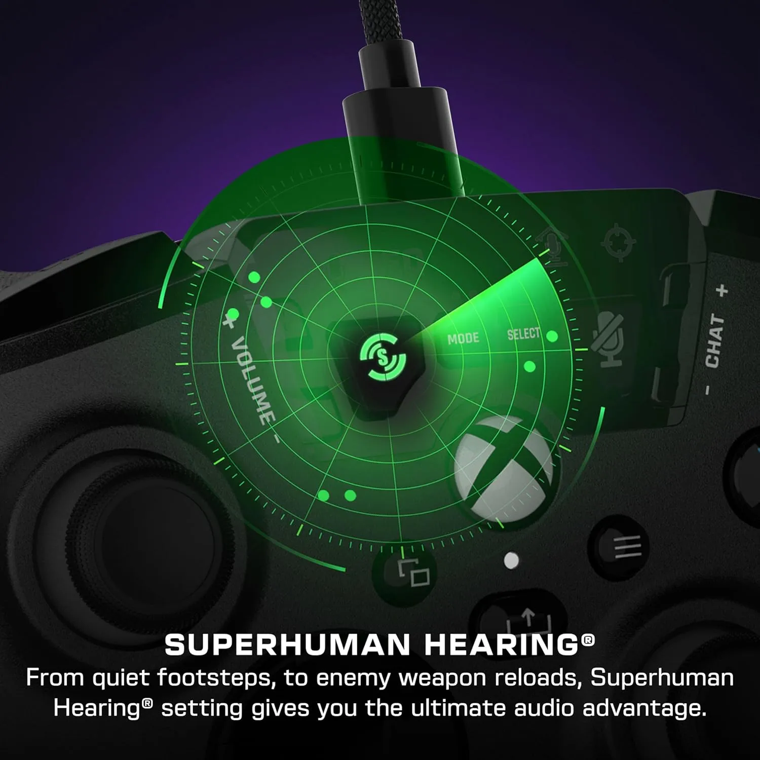 Turtle Beach Recon Controller Wired Game Controller Officially Licensed for Xbox Series X, Xbox Series S, Xbox One & Windows - Audio Enhancements, Remappable Buttons, Superhuman Hearing  Black