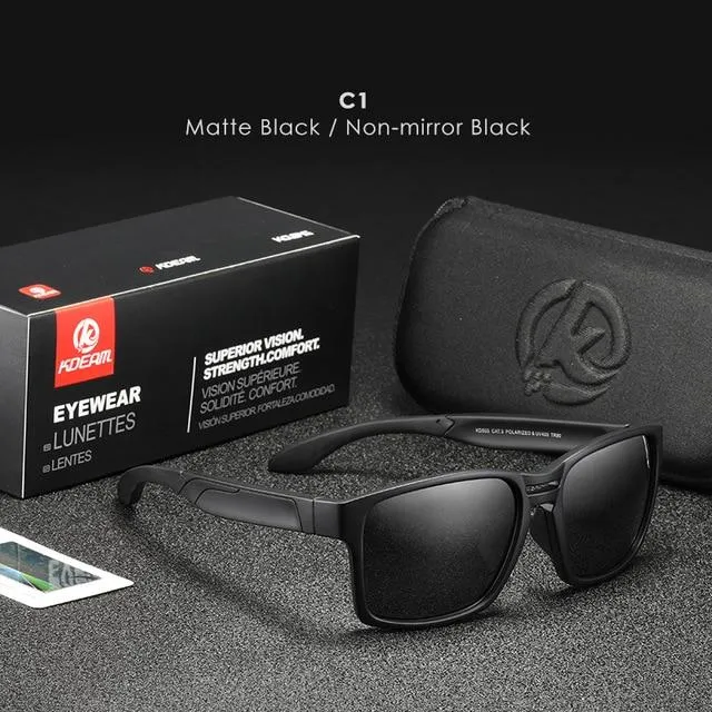 Unisex Tr90 Clear View Mirror Frame Sunglasses With Elastic Rubber