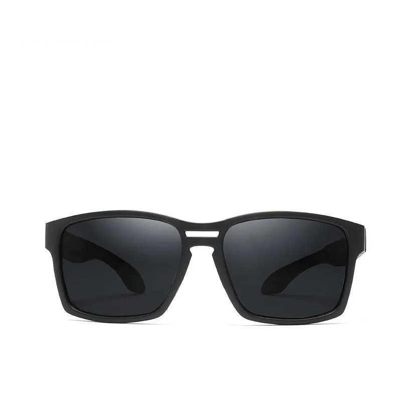 Unisex Tr90 Clear View Mirror Frame Sunglasses With Elastic Rubber