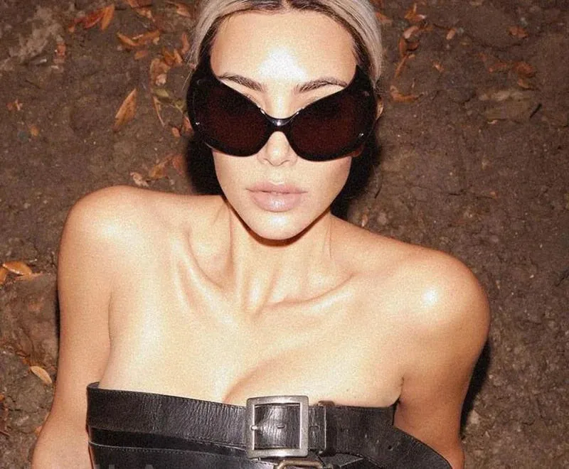 Women's Sexy Punk Style UV400 Mirror Cat Eyes Eyewear Sunglasses